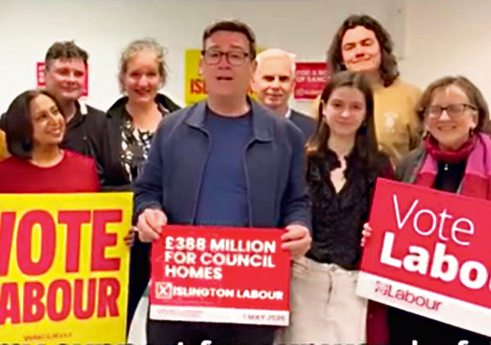 Labour welcome friend from the North Andy Burnham